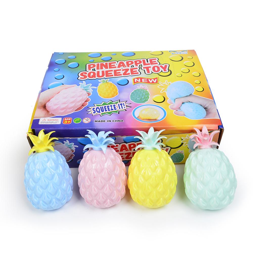 Simulation Ananas Dekompression entlüften Wasser Polo Farbe Gelegentliche Anlieferung Nette Kneten Spielzeug