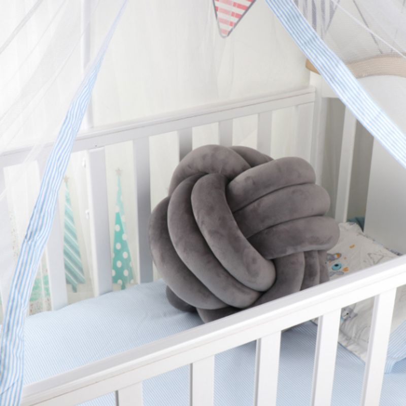 Zachte Knoop Bal Kussens Bed Gevulde Kussen Home Decor Kussen Bal Pluche Gooi