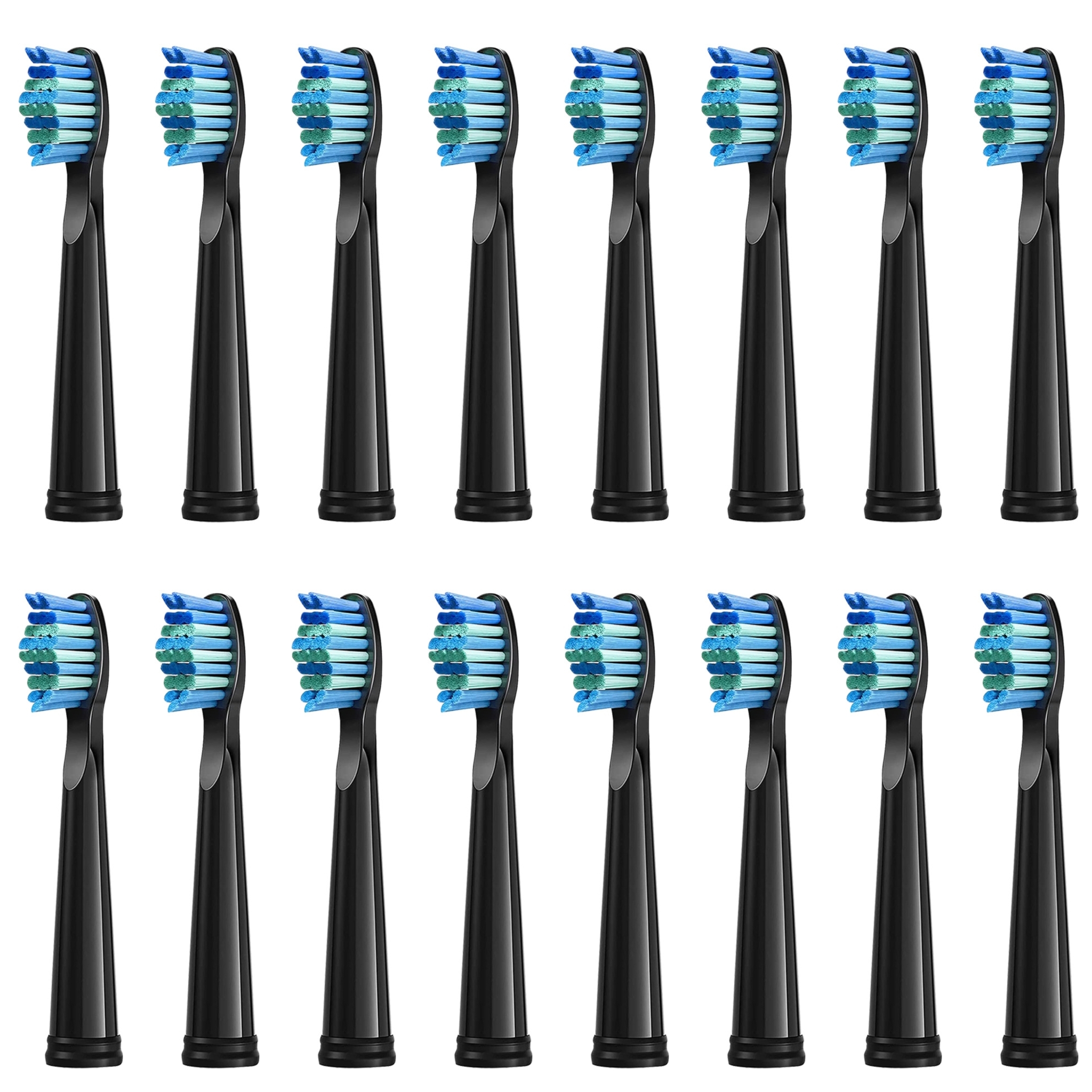 Têtes de rechange pour brosse à dents électrique, compatibles avec SEAGO SG910/507/958/515/949/575/551,4/8/16 pièces: Orange