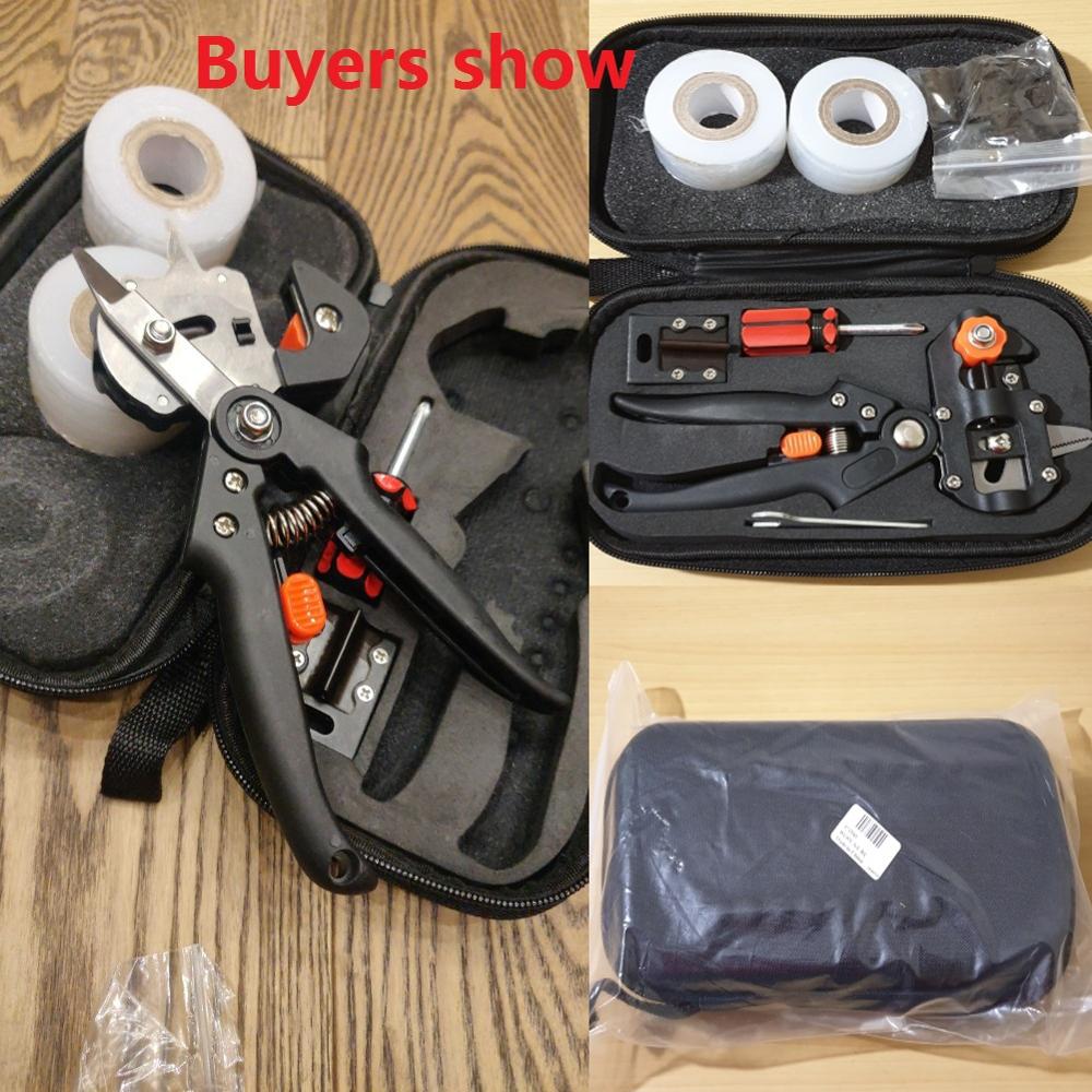 Garden Grafting Pruner Grafting Set Kit Farming Fruit Tree Pruning Shears Scissor Vaccination Plant Fruit Tree Cutting Machine