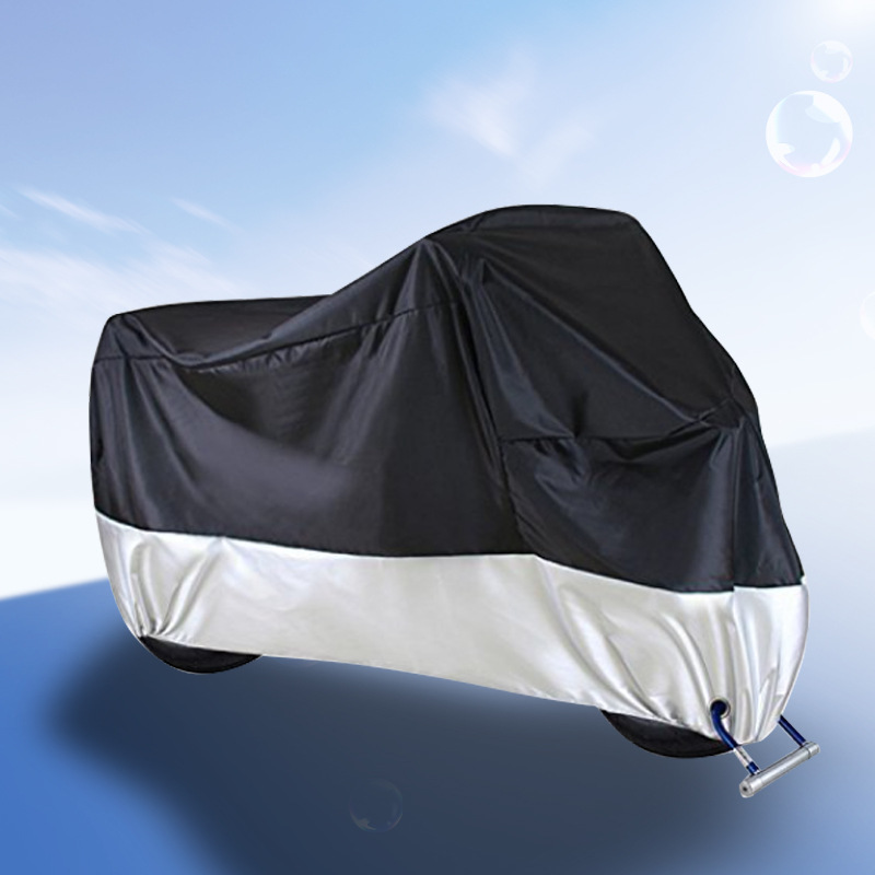 For VOGE CU525 motorcycle cover Full car Sun protection dust no ear thickened Oxford cloth raincover: GRAY