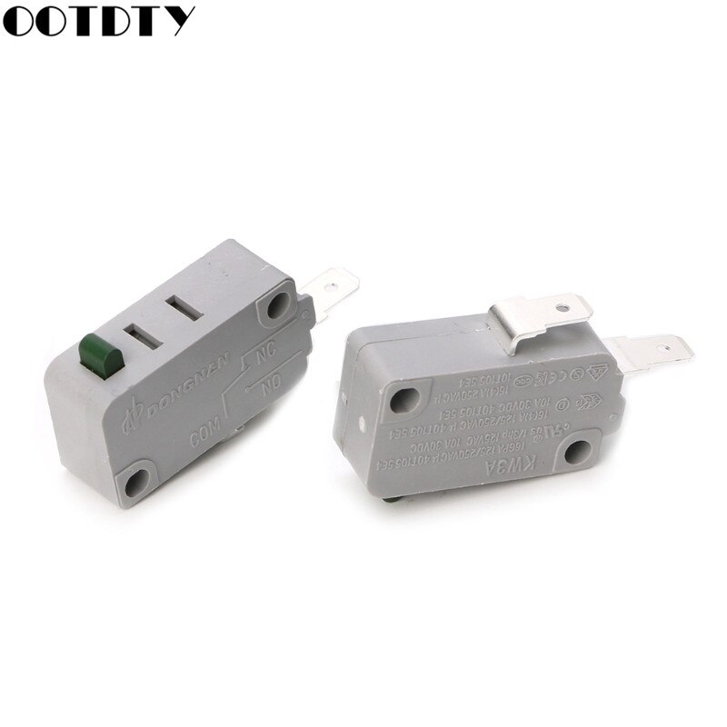 2Pcs KW3A Microwave Oven Door Micro Switch 125V/250V 16A Normally Open Switch