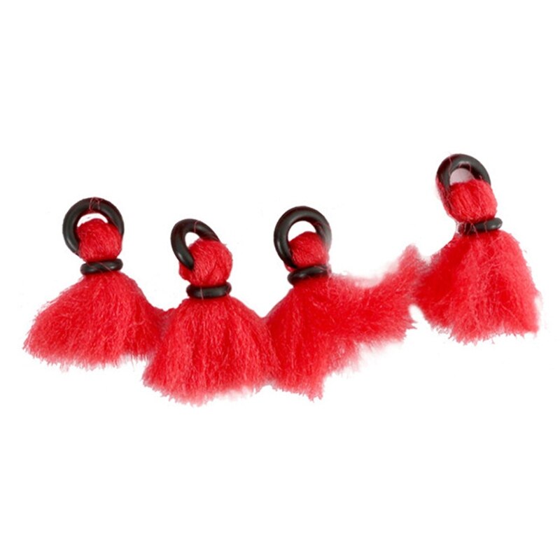 Indicateur de frappe en mousse flottante, accessoires de pêche à la mouche, 4 pièces/ensemble: RED B