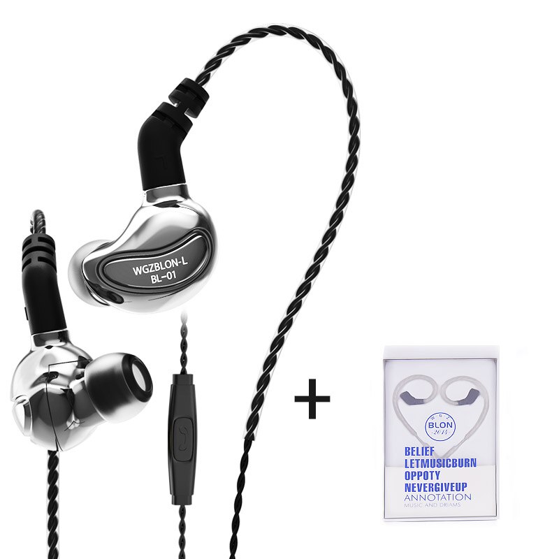 AK BLON BL-01 BL01 10mm Biological Fiber Diaphragm In Ear Earphone bl01 bl03 Sport Earphone BL03 BL05 BL05S blon max bl-max iems