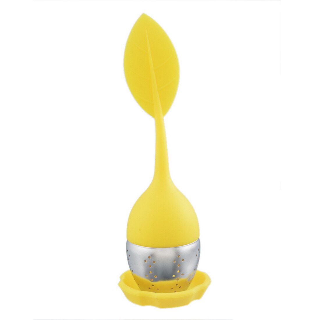1pc silikon te infuser rustfritt stål teatea sil til bryggeenhet urte krydder filter kjøkkenverktøy: B