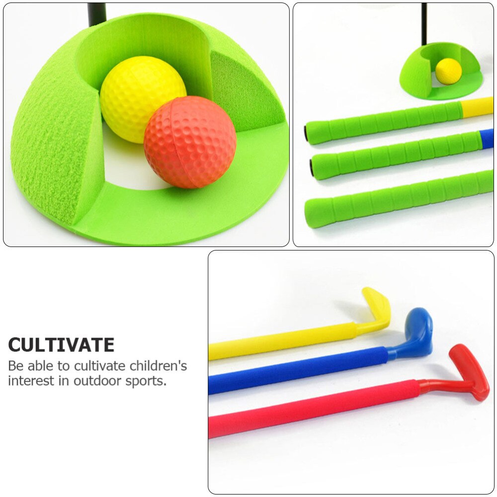 1 Set Kinderen Speelbal Set Golfs Game Set Mini Golfs Game Sport Set