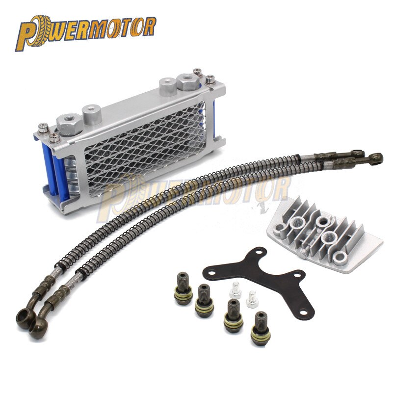 Radiateur de refroidissement d'huile pour moto, kit de refroidissement d'huile pour Dirt Bike, Monkey, DAX, Pocket Bike, moteur ATV, 50, 70, 90, 110, 125 et 140cc