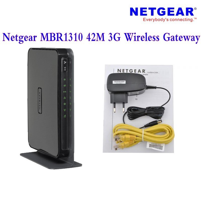 新オリジナルロック解除 Netgear MBR1310 DC-HSPA 42 モバイルブロードバンド 3 グラム Wifi ルーター