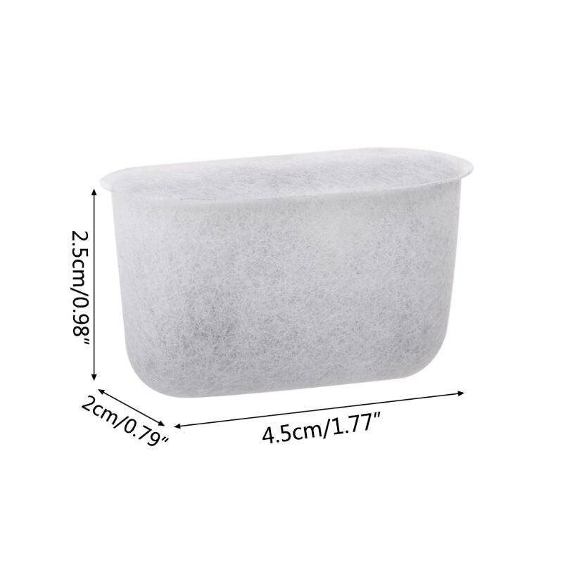 2 stk udskiftning aktivt kul kul vandfilter til bes 980 bes 920 bes 870 bep 920 køkken kaffemaskine maskine tilbehør