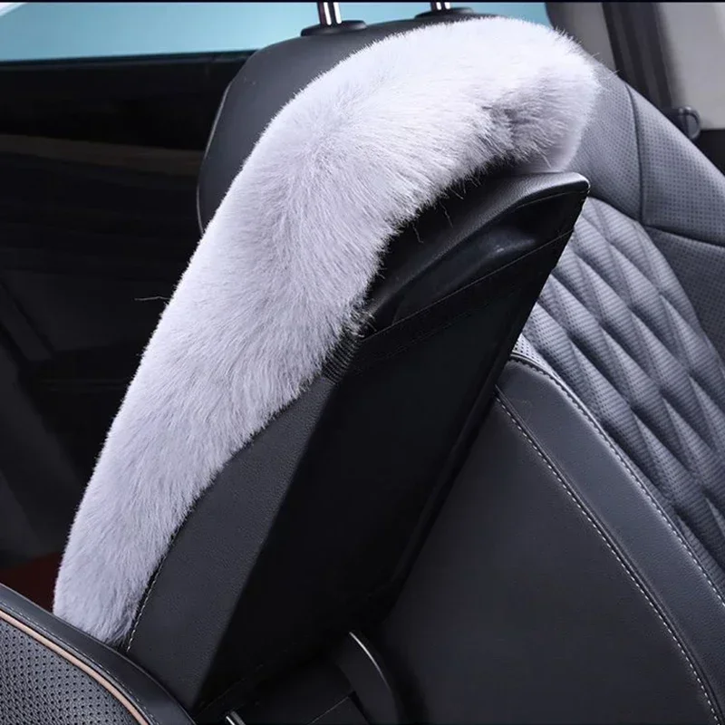 Auto Armsteun Doos Pluche Pad Middenconsole Arm Cover Pad Auto-interieur Decoratie Auto-accessoires Interieur