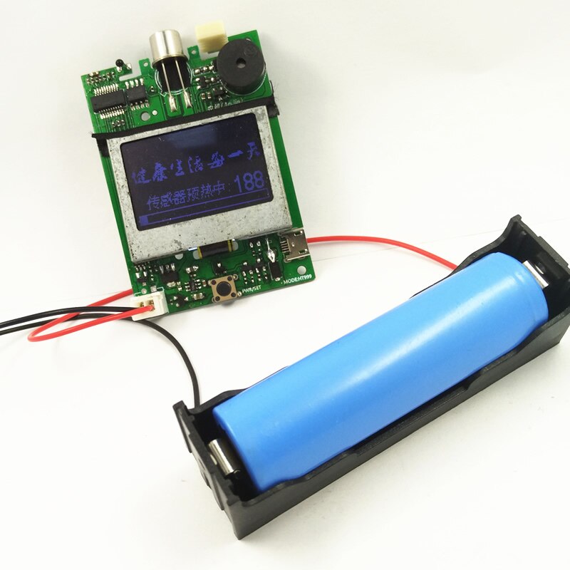 ATORCH ABS 18650 Battery box Plastic DIY Tester Holder Case Storage Box for 1X 18650 power bank 3.7V&quot; with Hard Pin