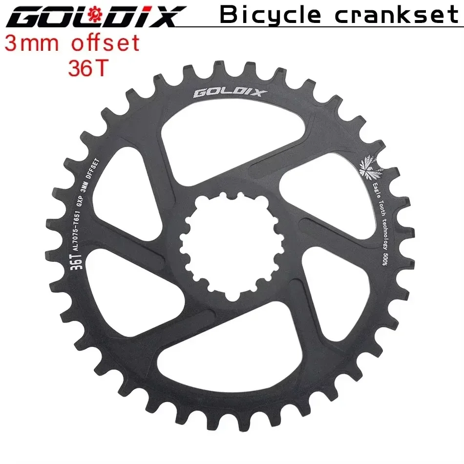 Mountainbike Kettingblad - Direct Mount 3°/6° Offset - 30T-38T Wide Narrow - voor SRAM NX XX XO Eagle: Paars