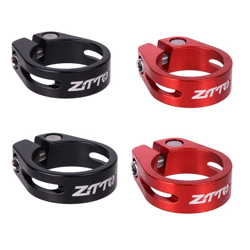 Mtb racefiets zadelpenklem 31.8/34.9mm aluminiumlegering fiets zadelpen buisklem fietsaccessoires