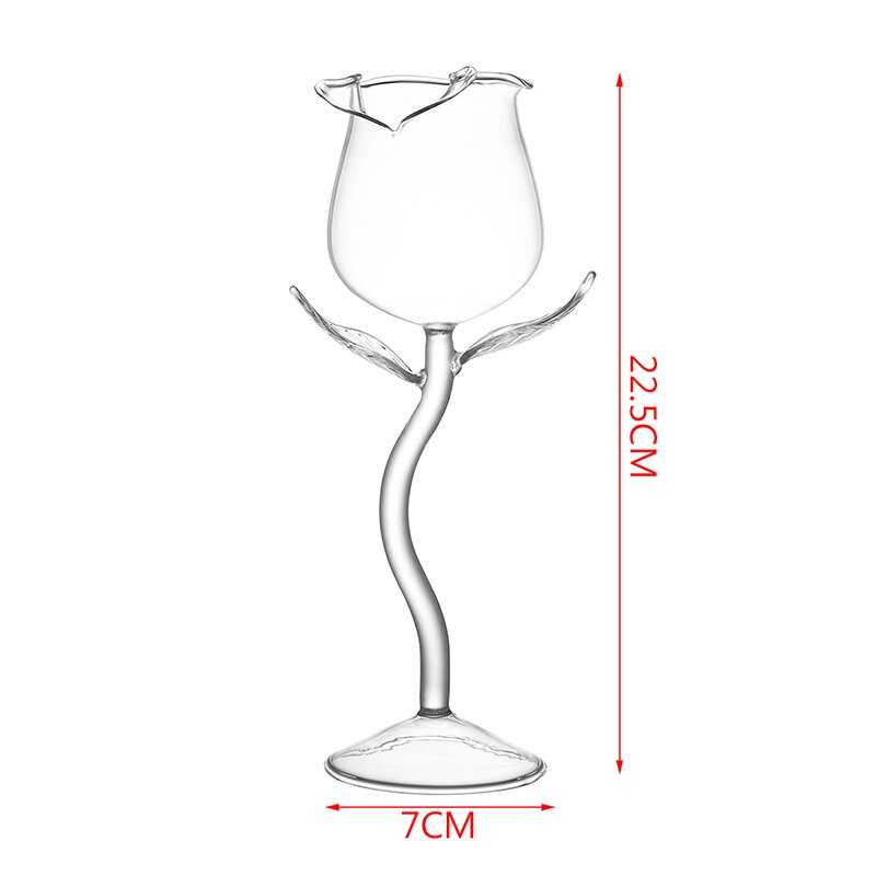 Verre à vin coupe fleur forme verre à vin rouge Copos De Vidro Moet verre Transparent verres à boire verre à vin