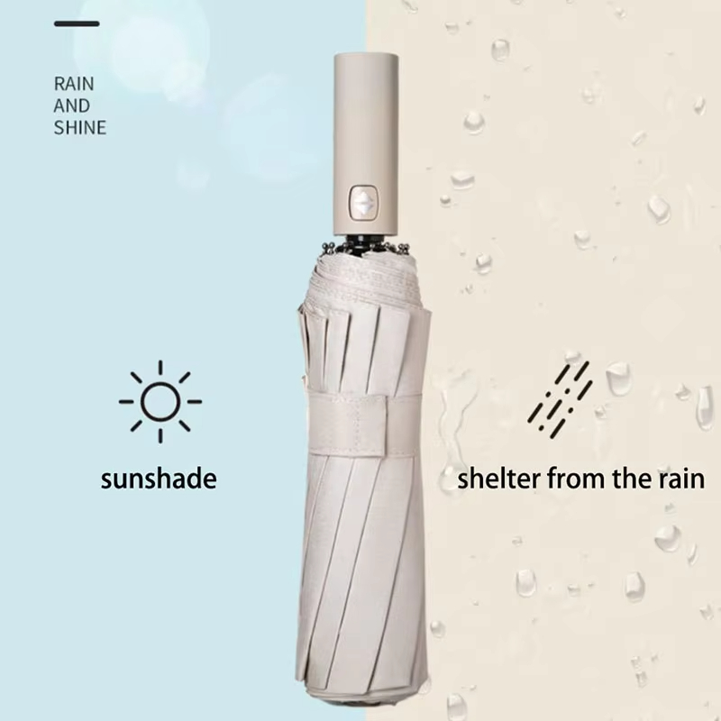 Xiaomi forsterket paraply 24- to bein, sterk vindbestandig paraply for menn, solrik anti-uv solkremparaply for kvinner