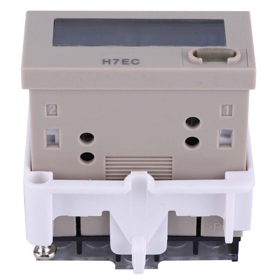 H7EC-N without Input Voltage Digital Electrical Counter Totalizer with 8-gigit LCD Display