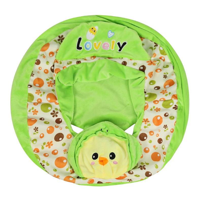 Schattige bankhoes voor baby's, huidvriendelijke kristalheldere superzachte stof, geen kleurverlies, stoelhoes wasbaar met rits: B