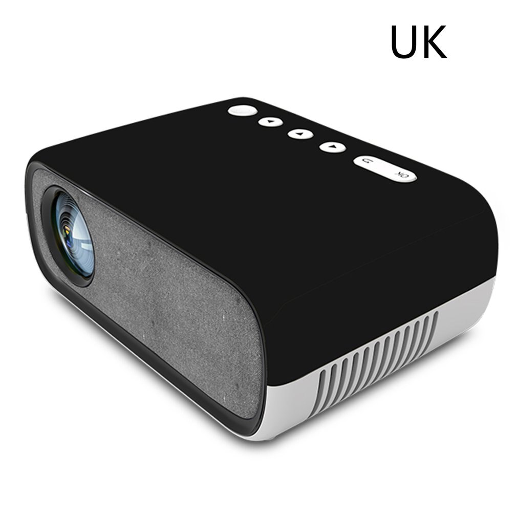 Projector Home Yg280 Mini Mini Projector Led Home P HD Portable Factory Outlet: UK black