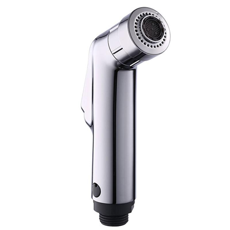 Hand Held Bidet Sproeier Voor Wc Spuit Bidet Spuit Wc Sproeierkop Toilet Spray Abs Dubbele Outlet Spuit Kraan