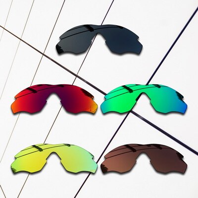 Eos polariserte erstatningsglass til oakley  m2 -innfatning solbriller - varianter farger