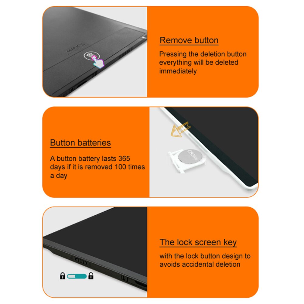 11.5in LCD Electronic Memo and Writing Tablets for Elderly and Children Write to Communicate Portable Business Intelligent