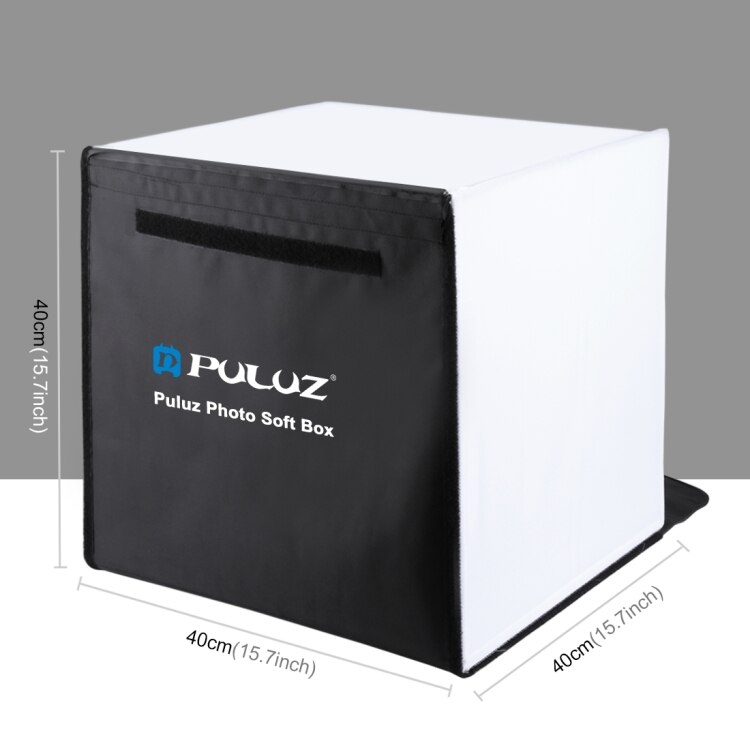 PULUZ PU5140 40cm Foto Softbox Draagbare Vouwen Studio Schieten Tent Box Kits met 5 Kleur Achtergronden