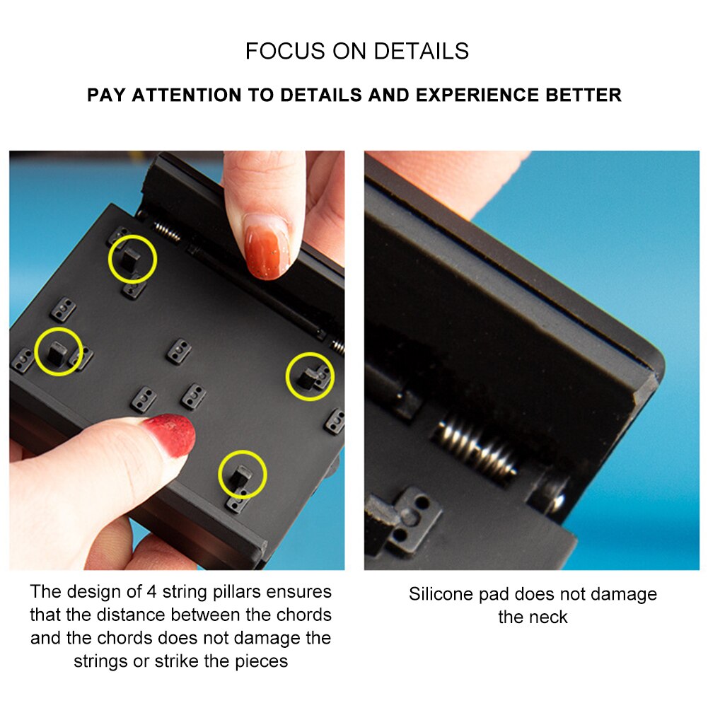 Guitar Learning System Teaching Practrice Aid with 21 chords Lesson Guitar Chord Trainer Practice Tools Accessories part