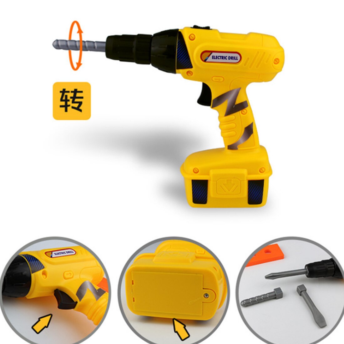 7 teile/satz kinder Werkzeug Kinder Pretend Spielen Emulational Reparatur Tool Kit Spielzeug Für Kinder Wissenschaft Bildung Remote