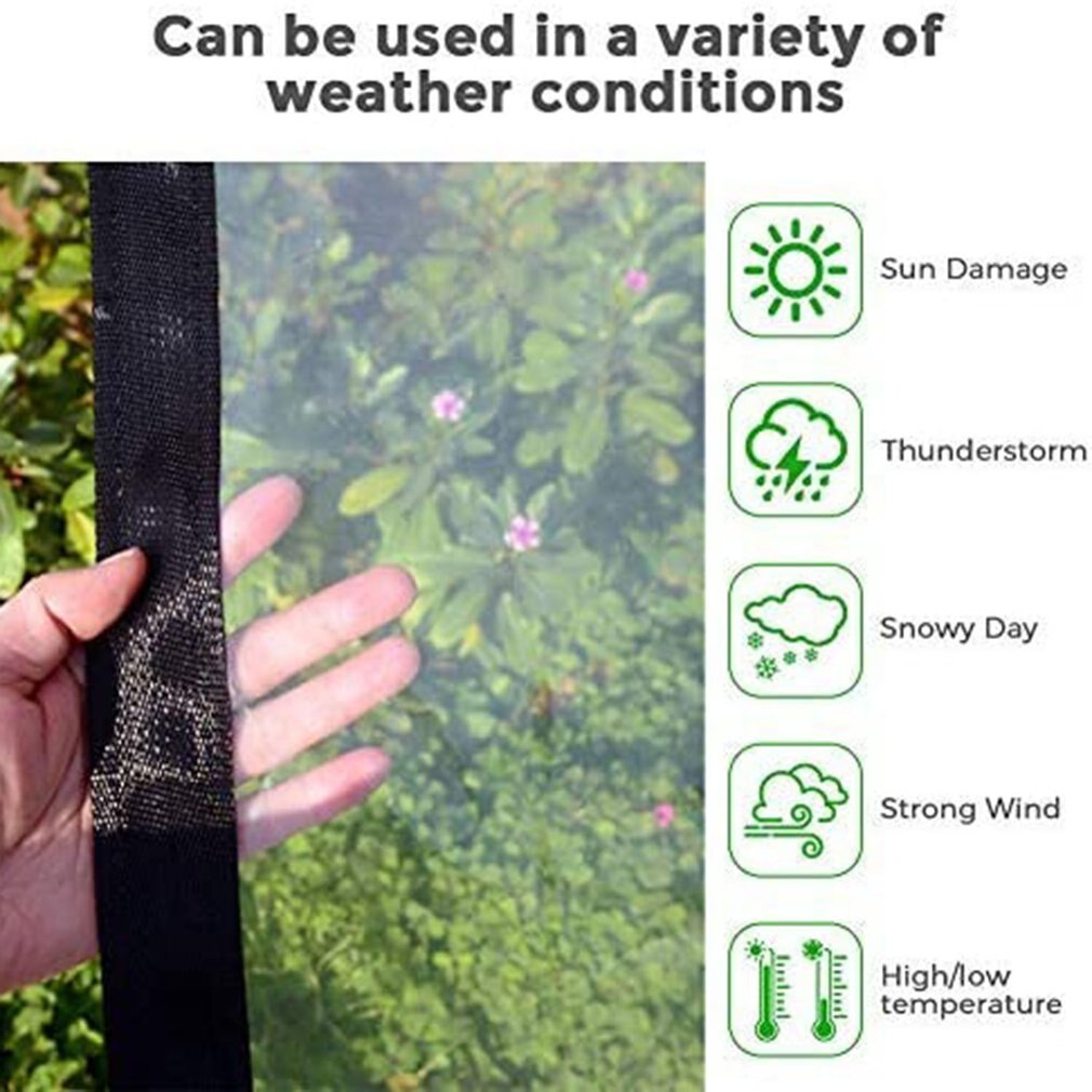 Frost Proof Clear Tarpaulin Heavy Duty Waterproof PVC Tarp Cover Sheet Plastic Film Antifreeze Insulation Tarpaulin