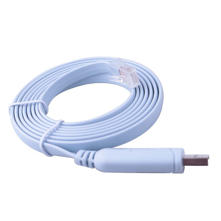 1.8M USB to RJ45 Cable FTDI USB Console Cable for H3C HP Arba Huawei Fortinet Network Routers Cable RS232 RJ45 Console Cable