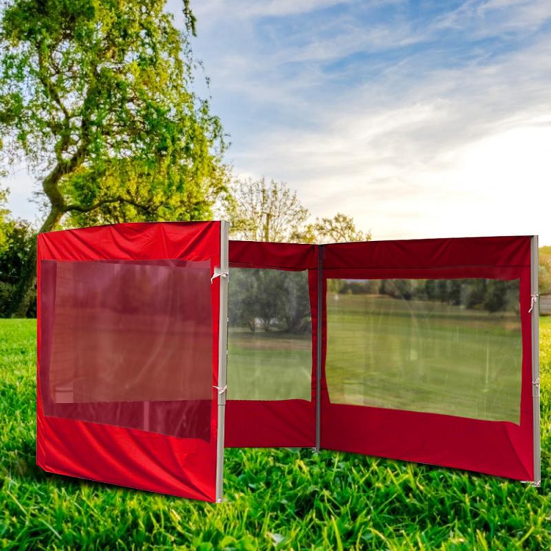 Outdoor Tent Accessories Gazebo Side Panel Durable Sidewall Anti-UV Oxford Cloth Protect Wind Cold Rain Support Washing Reused