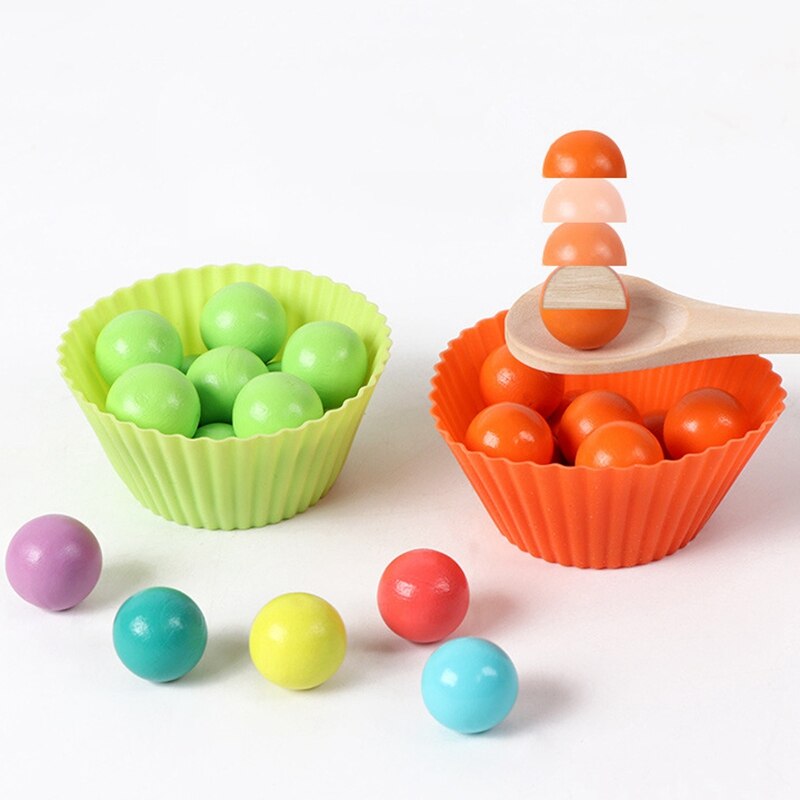 Multifunctional 13 in 1 Clip Beads Logarithmic Board Fishing Pairing Memory Chess Early Education Toy