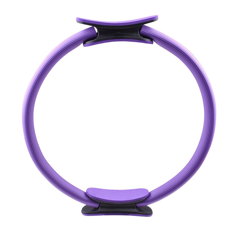 yoga cerchio Pilates cerchio fitness cerchio leggero portatile perdita di peso attrezzature per il fitness palestra fitness Pilates accessori: Viola