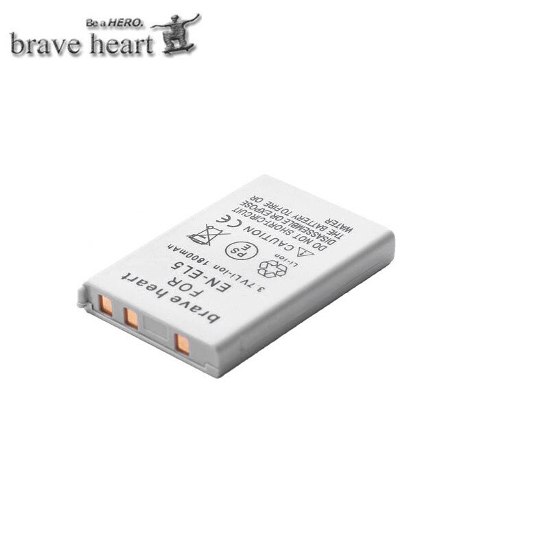 4 stk 1800 mah en -el5 enel 5 en el5 batteri + usb dobbelt oplader til nikon kamera coolpix  p80 p90 p100 p500 p510 p520 kamera: 1 batteri