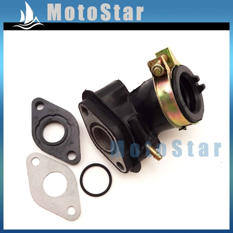 Kit de juntas de tubo de entrada del colector de admisión del motor para carburador GY6 50cc, SUNL, Baotian, Znen, Jmstar, Scooter chino