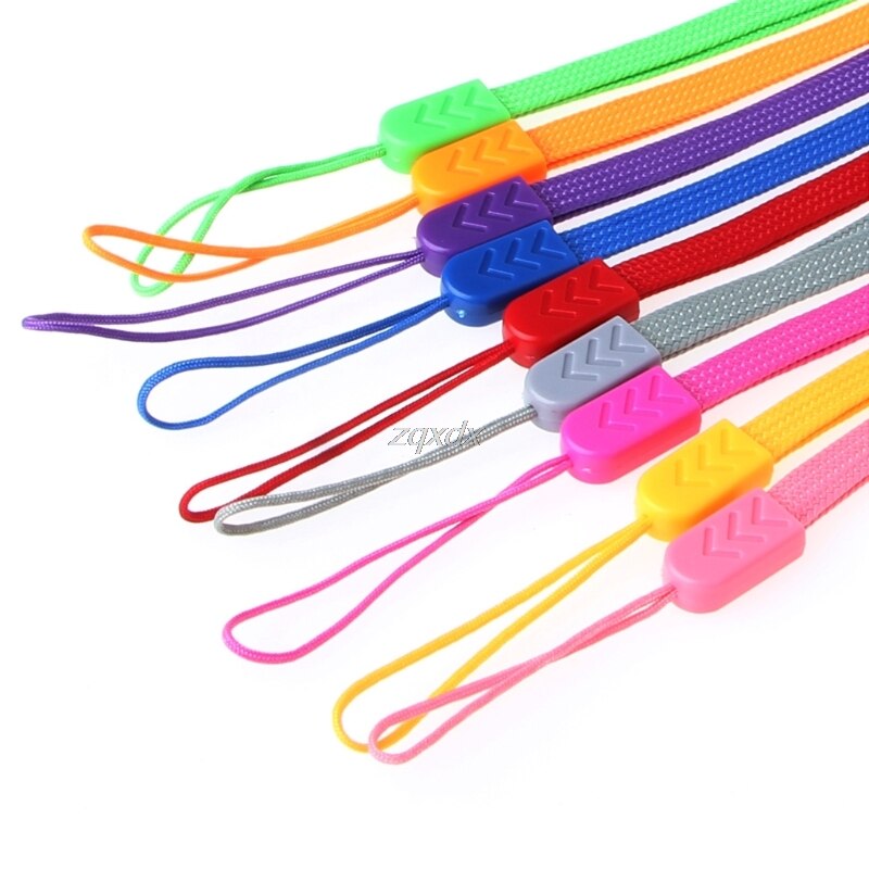 19.5cm Short Lanyard Strap Rope For Cell Phone USB Flash Drive Key ID Card Badge