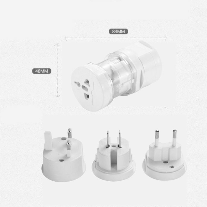 Universele Elektrische Plug Adapter Travel Power Socket Converter Outlet Alle in Een Wereldwijd Gebruik voor US/UK /EU/AU