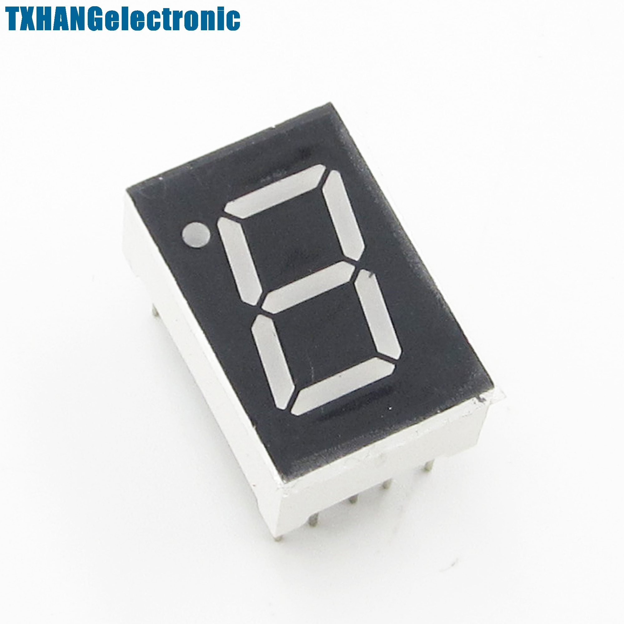 5PCS 0.56" 7 Segment Blue LED Display 1 Digit Common Anode