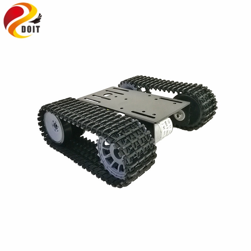 mini TP101 Smart Tank Chassis Tracked Chassis Remote Control Platform with Dual DC Motor for DIY Arduino