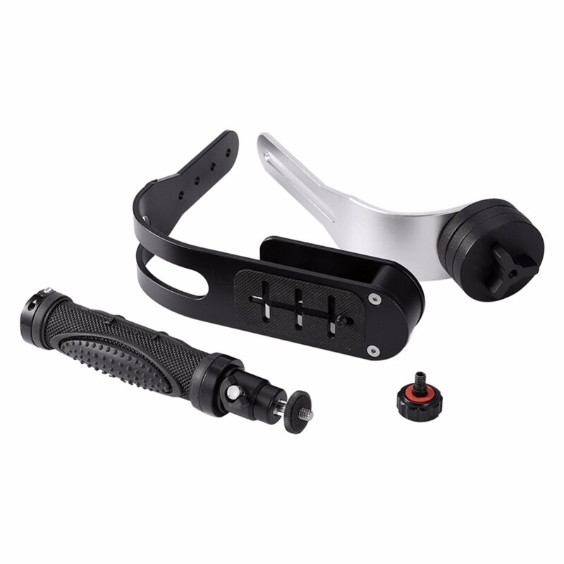 Pro videokamera handhållen stabilisator stadig universal för smartphone aluminium dv dslr slr gimbal 2.1 lbs för feiyu/zhi yun