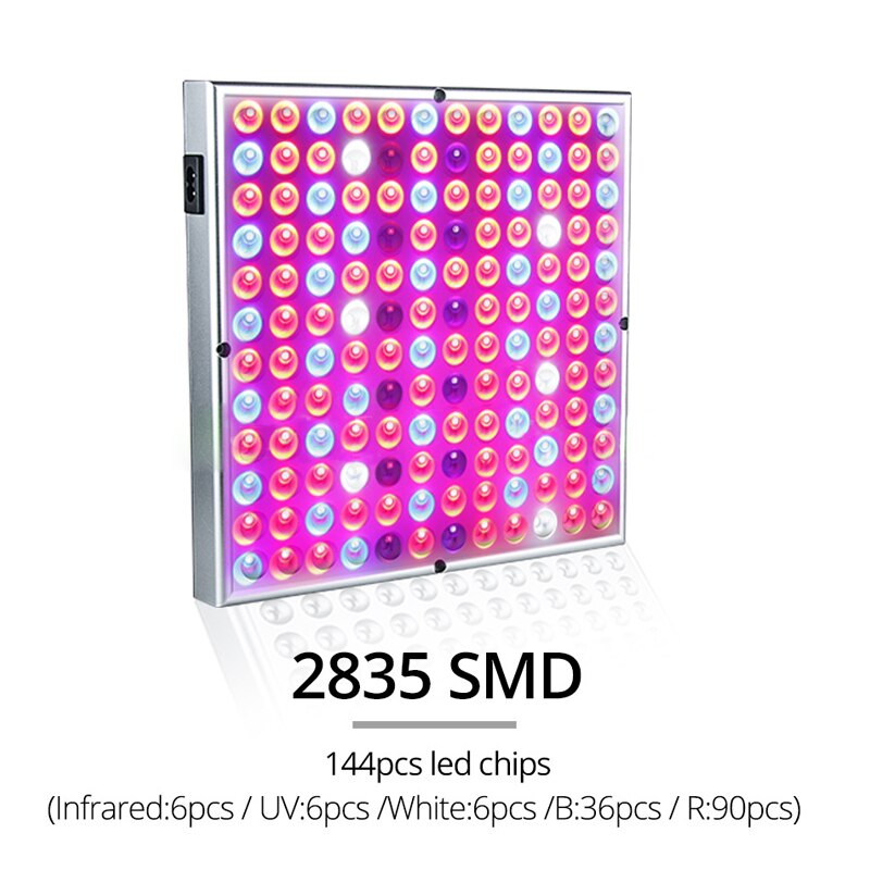 45W Led Planten Kweeklampen AC85-265V Full Spectrum Voor Indoor Kas Planten Hydrocultuur Systeem Flower Panel Kweeklampen