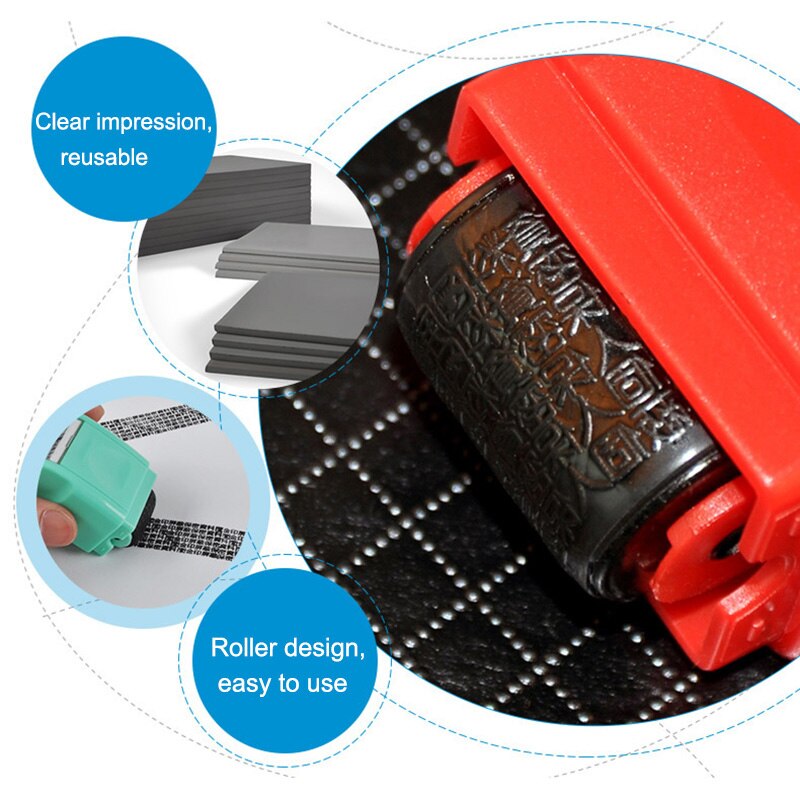 Rolling Privacy Information Guard Stamp Confidential Seal Stamp ND998