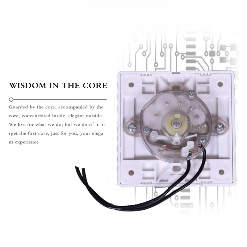 Mechanical Timer Swtich AC 15/30/120 Minutes Intelligent Timer Switch Controller Countdown High Power Timing Control Tools