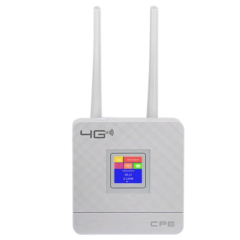 Cpe903-1 3G 4G Draagbare Hotspot Lte Wifi Router Wan/Lan-poort Dual Externe Antennes Unlocked Draadloze Cpe router + Sim Card Slot: US plug