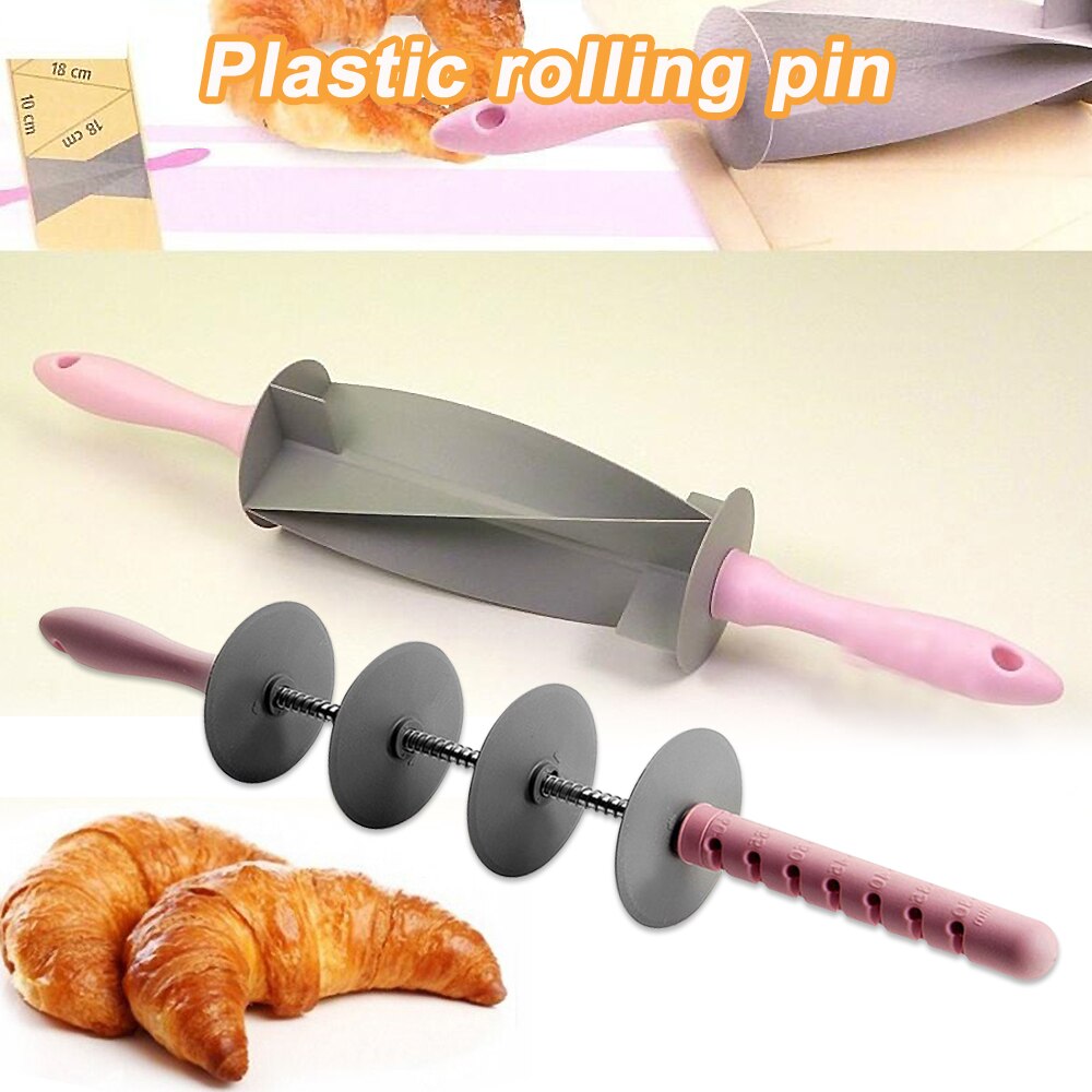 Rouleau à lame réglable, coupe-Croissants, tranches, pâte à pâtisserie de forme parfaite pour la cuisson des Croissants faits maison