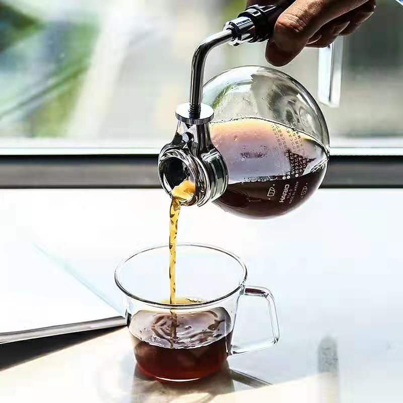 Japanese Style Coffee Syphon Pot 3/5 cups Siphon Coffee Drip Kettle Vacuum Filter Pot coffee make accessories espresso tools