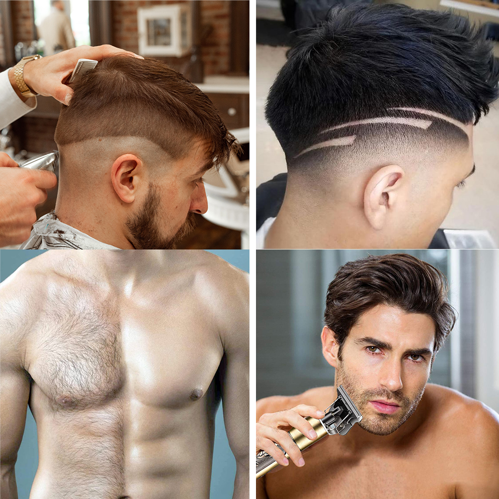 ZqZq – tondeuse à cheveux pour hommes, coupe-cheveux électrique, machine de coiffeur avec ciseaux et peigne