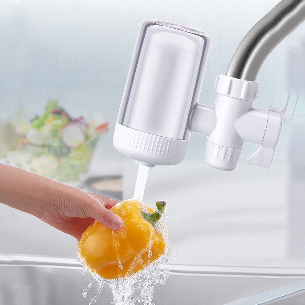 Small Household Water Reusable Faucet Filter Purifier Kitchen Purification Water Filter Sterilization Anti Dust Water Pollution