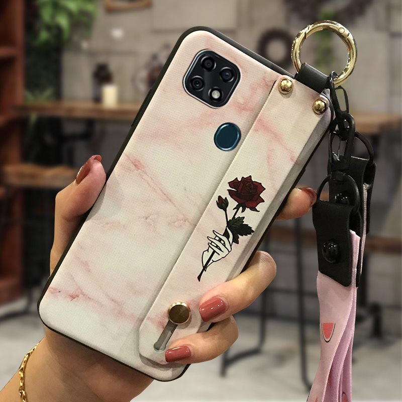 Schokbestendig Siliconen Telefoon Geval Voor Zte Blade 20 Lanyard Vuilwerend Polsband Voor Vrouw: picture 14
