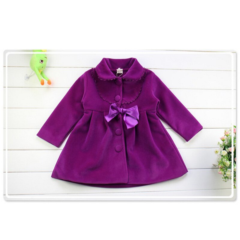 Giacca ragazza di Inverno Capretti del Cappotto Della Tuta Sportiva Del bambino dei bambini di Modo Della Ragazza Cappotto Caldo Imbottiture Giubbotti Dei Vestiti Dei Bambini 120
